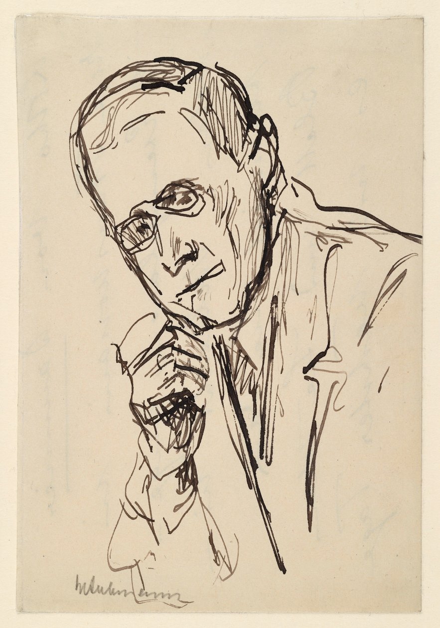 Porträt Hugo von Tschudi von Max Liebermann