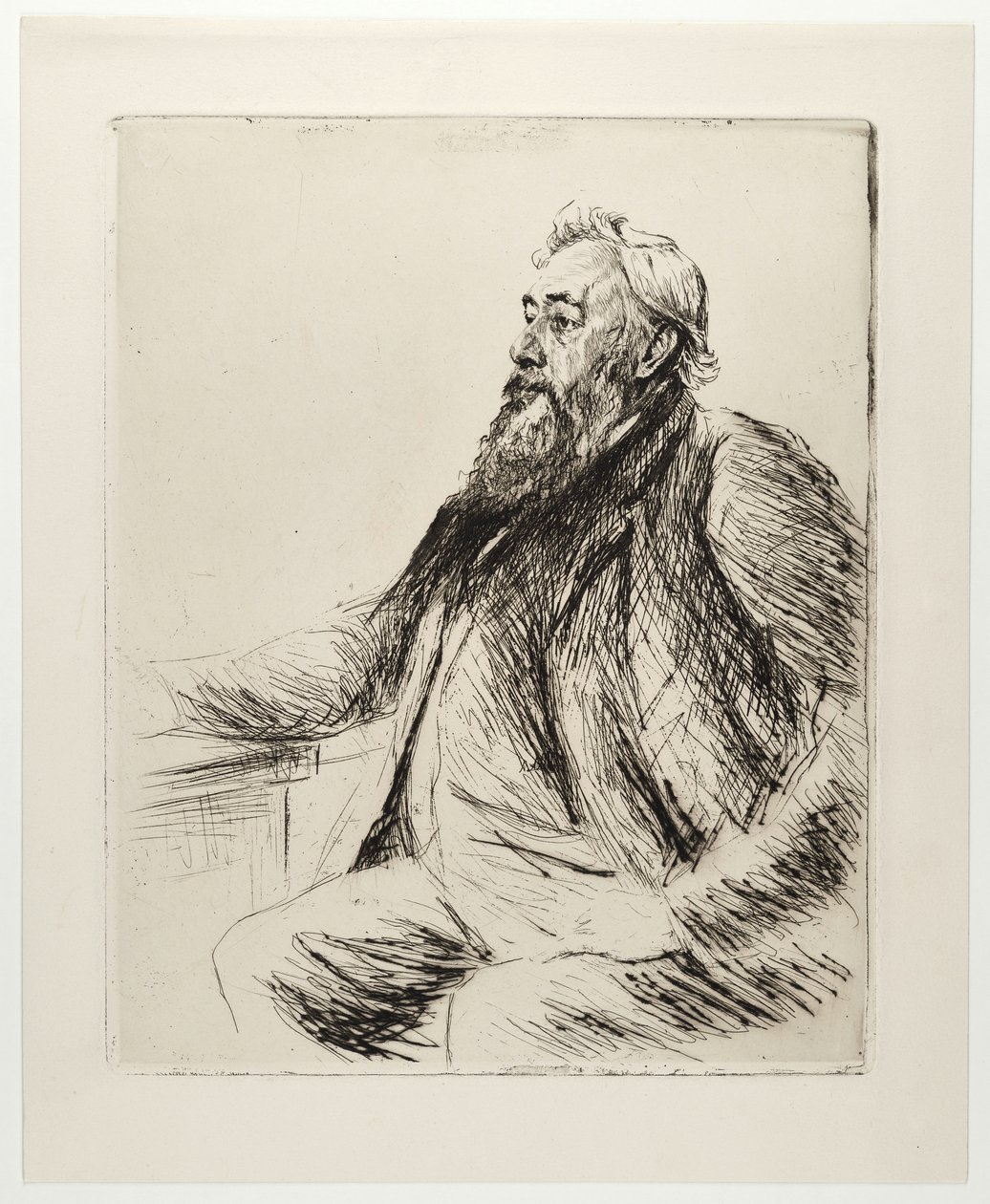 Porträt Justus Brinckmann von Max Liebermann