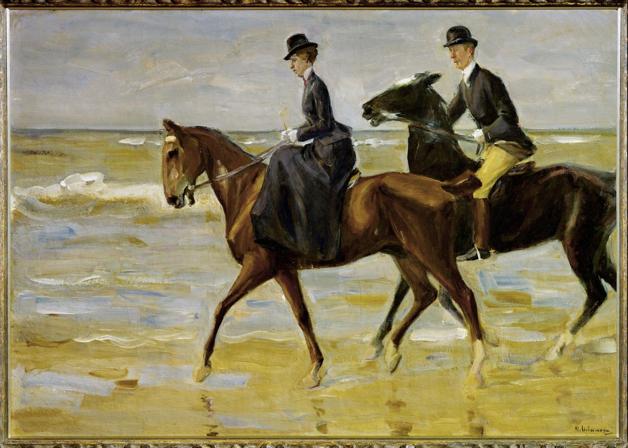 Reiter am Strand von Max Liebermann