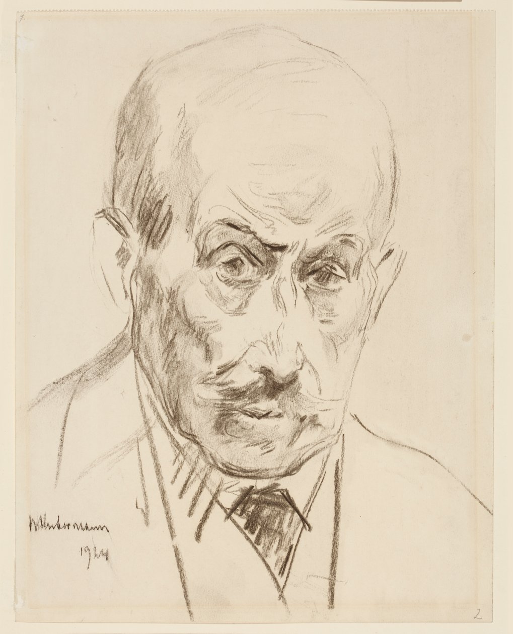 Selbstporträt von Max Liebermann