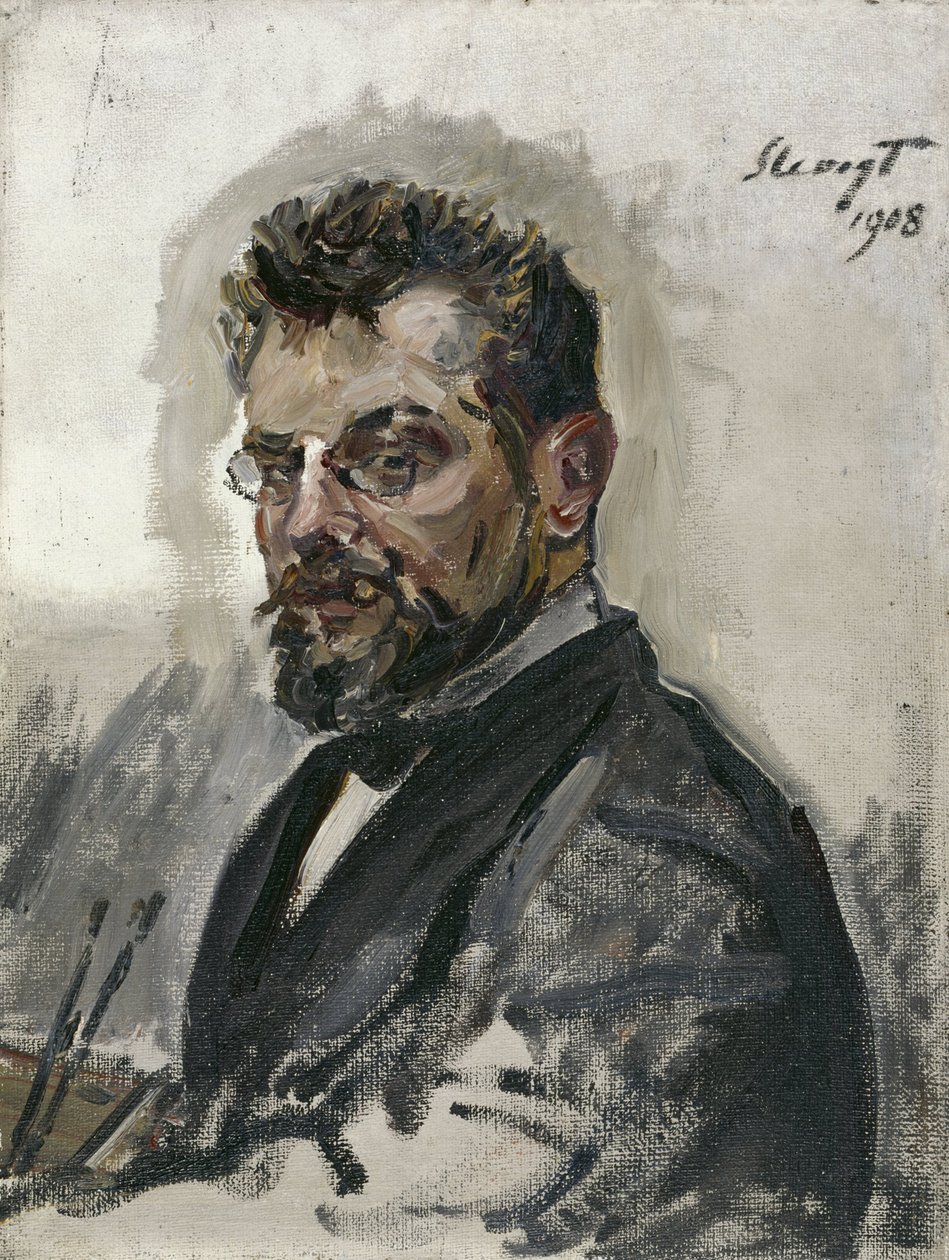 Selbstbildnis von Max Slevogt