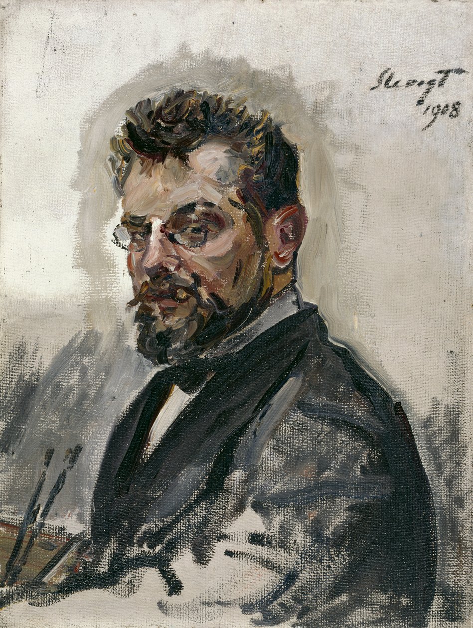 Selbstbildnis von Max Slevogt