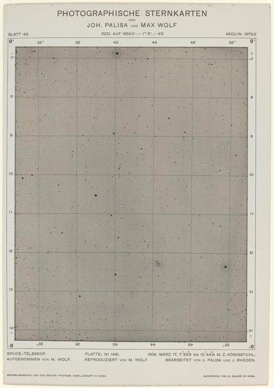 Photographische Sternkarten 17. März 1906, 2268 von Max Wolf, Johann Palisa