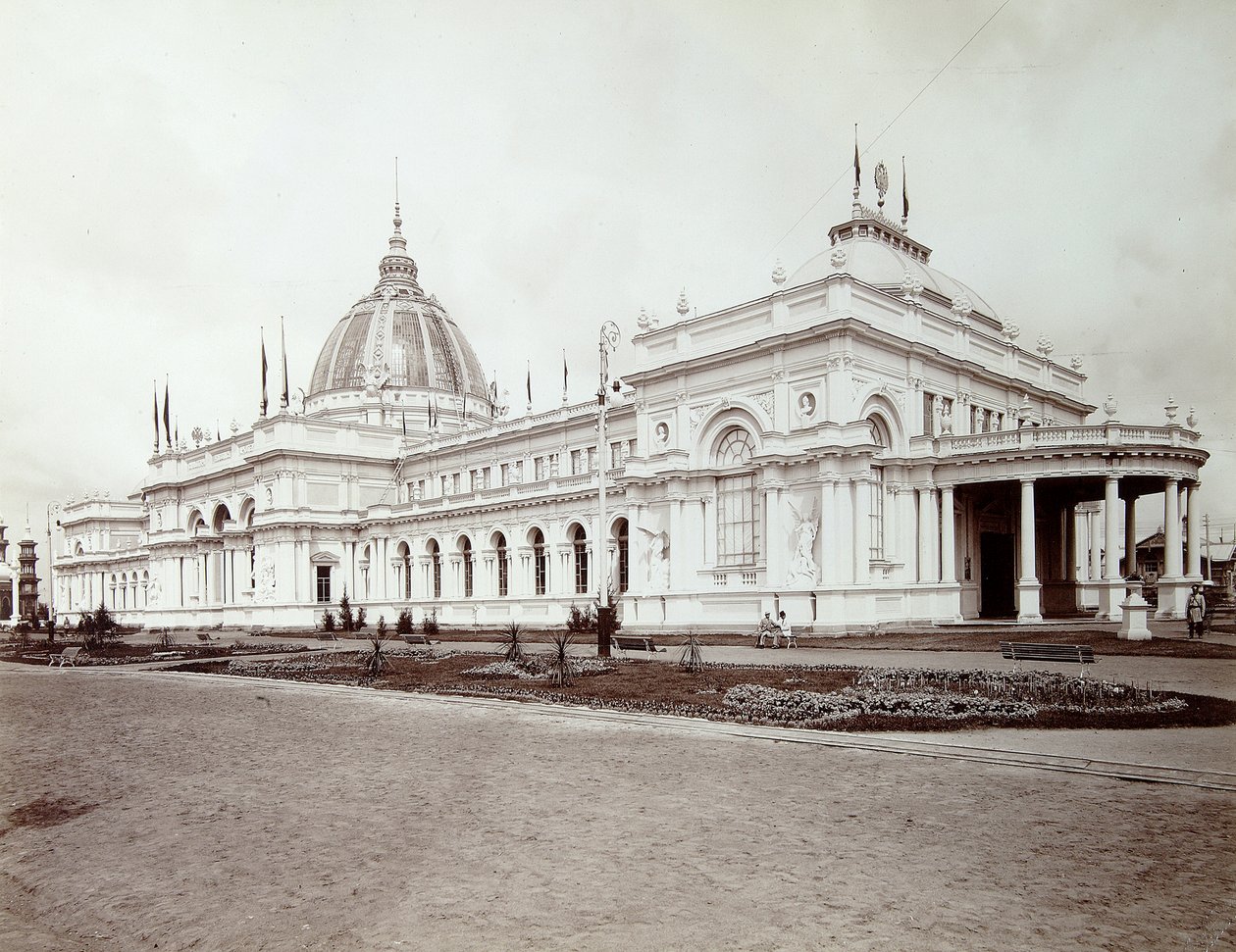 Kunst-Ecke, die All-Russia Ausstellung, Nischni Nowgorod, Russland, 1896 von Maxim Dmitriev