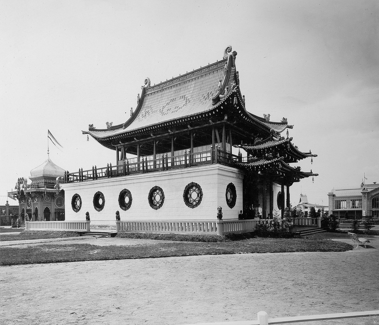 China-Pavillon, die All-Russland-Ausstellung, Nischni Nowgorod, Russland, 1896 von Maxim Dmitriev
