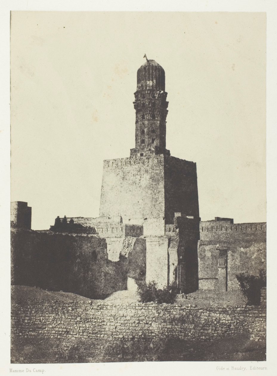 Moschee des Kalifen Haakem Biamrillah, Kairo von Maxime Du Camp