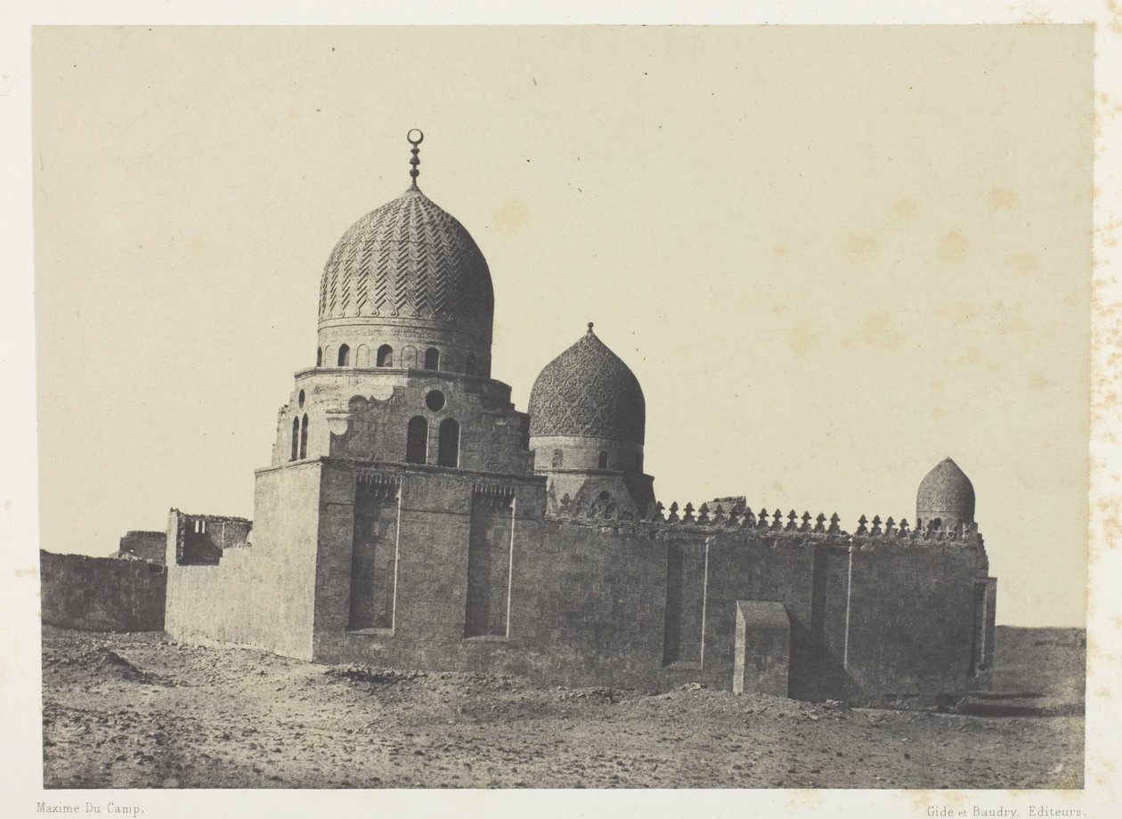 Grabmal der Mamluken-Sultane, Kairo von Maxime Du Camp