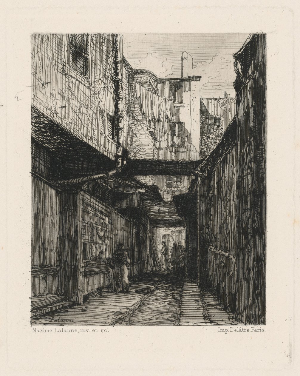 Passage de la Marmite, Paris von Maxime Lalanne