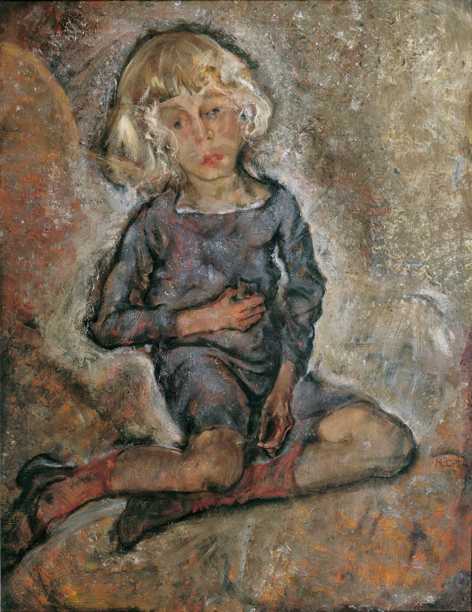 Knabenbildnis Manfred Osthaus von Maximilian Oppenheimer