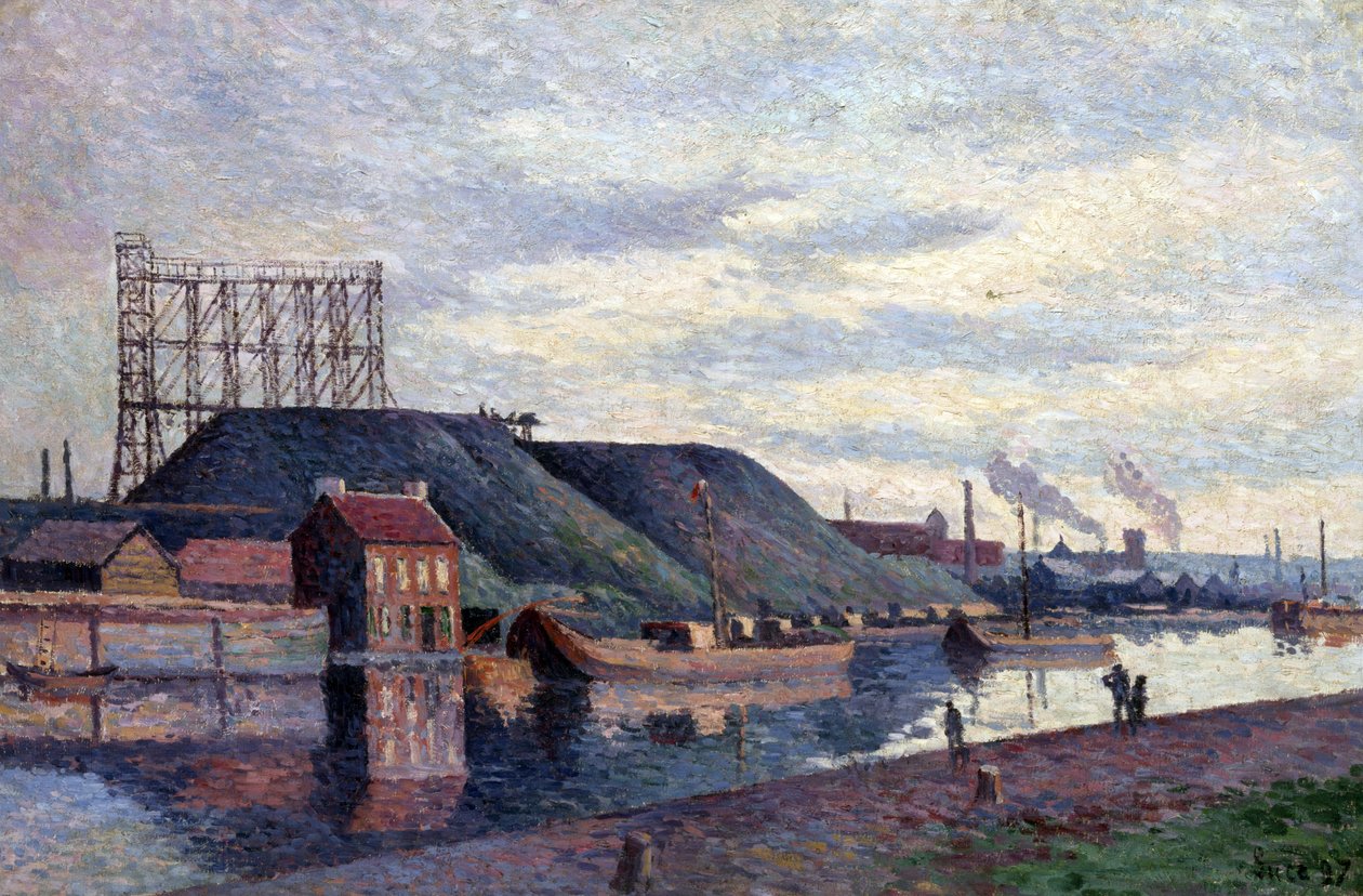 Die Halden von Sacré Madame von Maximilien Luce