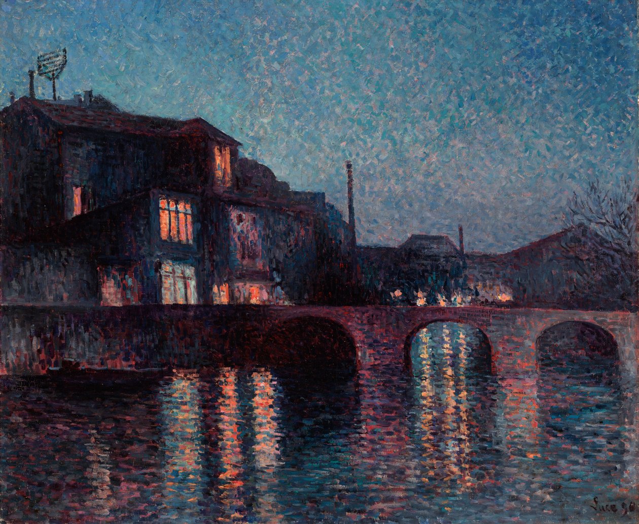 Die Sambre in Charleroi von Maximilien Luce