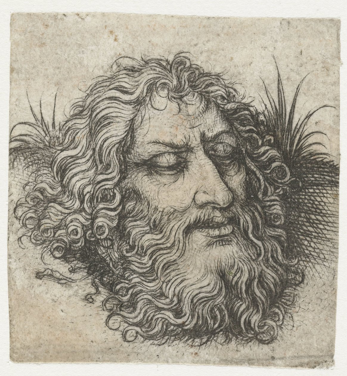 Der Kopf von Johannes dem Täufer oder von Goliath von Meester van het Amsterdamse Kabinet