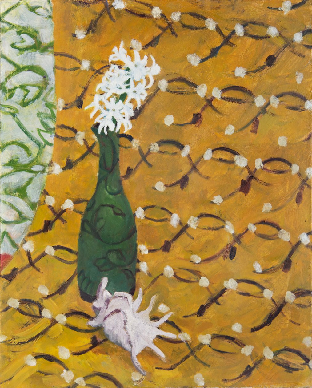 Muschel mit Blumen und drei Mustern von Megan Williamson