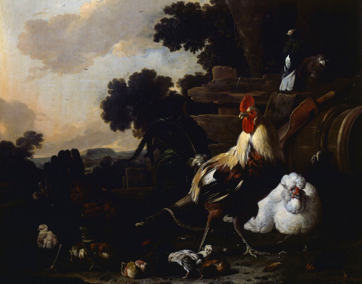 Hühnerstall (Geflügel), zweite Hälfte des 17. Jahrhunderts, von Melchior d