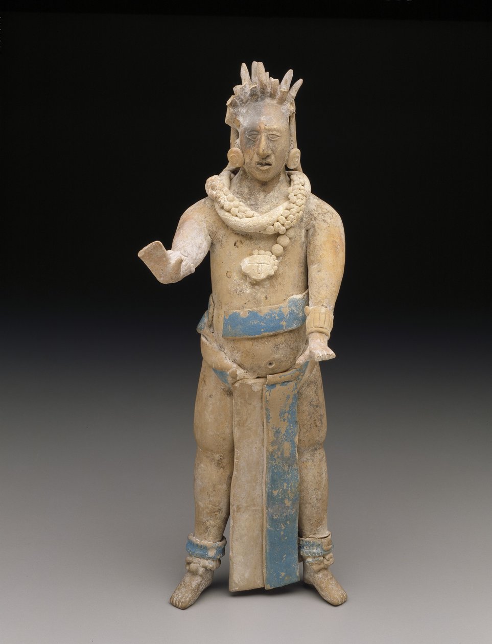Figur: Stehender Mann, Spätklassische Periode, 650-900 n. Chr. von Mesoamerican Mesoamerican