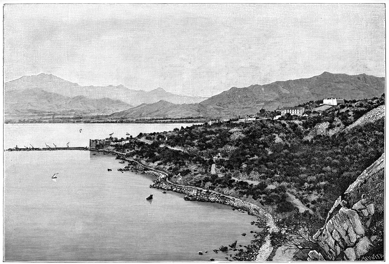 Blick auf die Stora-Bucht, ca. 1890 von Meunier