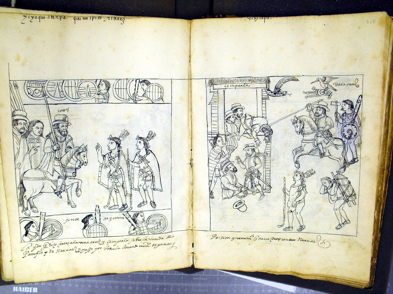 Ms Hunter 242 f.257v und f.258r, aus 