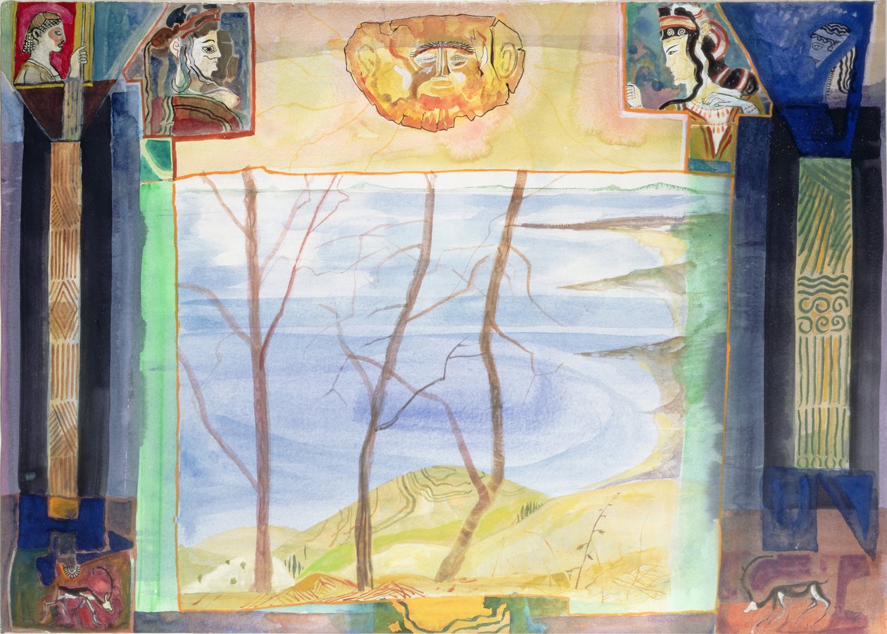 Agamemnons Country - Ein Mani-Blickpunkt aus der Serie Greek Experience von Michael Chase