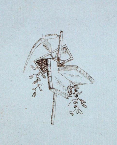 Zeichnung aus Michael Faradays Sammelalbum von Michael Faraday