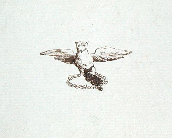 Zeichnung aus Michael Faradays Sammelalbum von Michael Faraday