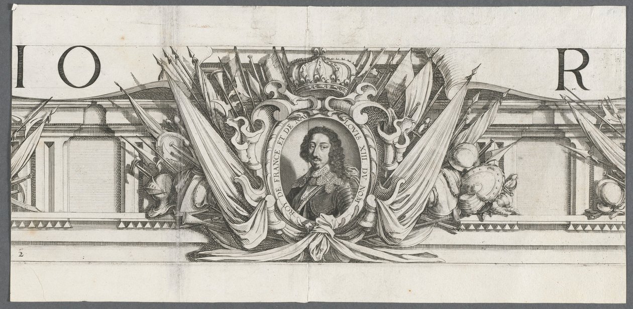 Die Belagerung von La Rochelle: Platte 2, 1628-1630 von Michael Lasne