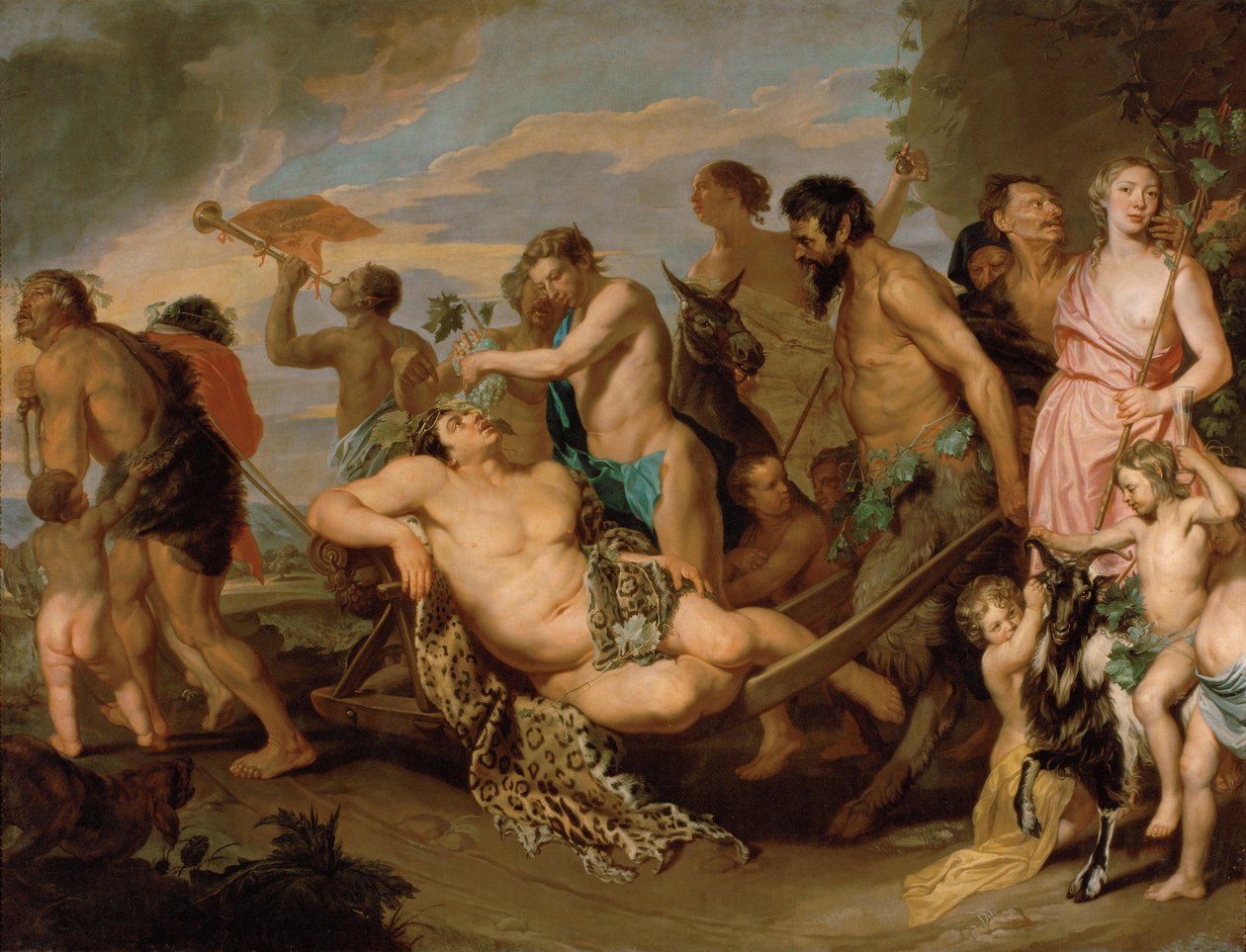 Bacchanal, vor 1659 von Michaelina Wautier