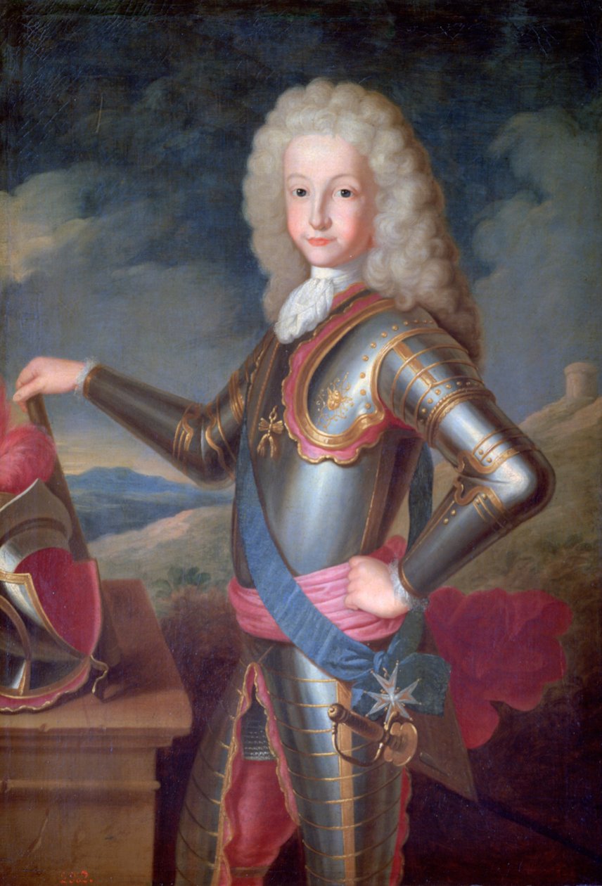 Ludwig I., Prinz von Asturien, König von Spanien, um 1700-1730 von Michel Ange Houasse