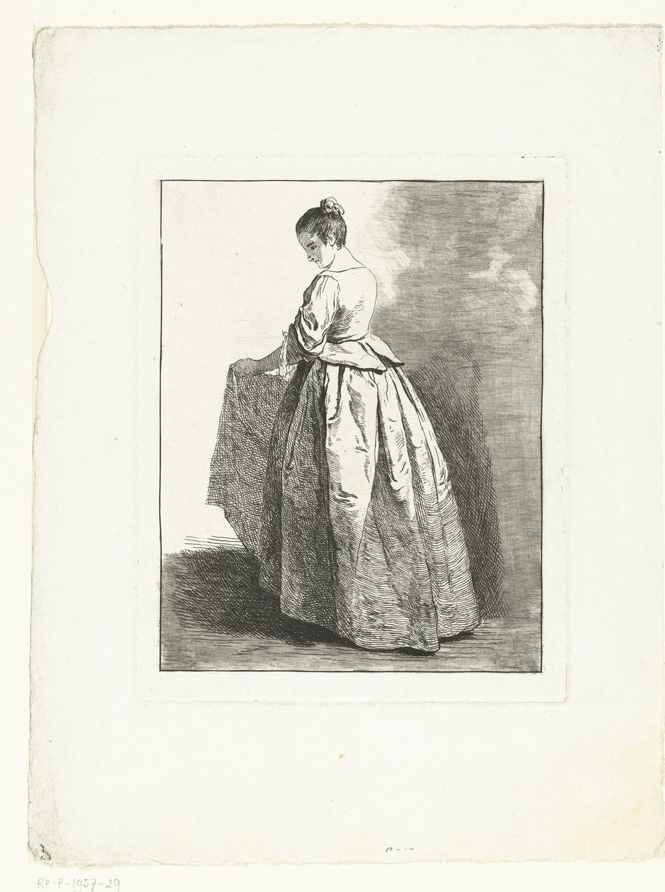 Junges Mädchen von Michel Barthelemy Ollivier