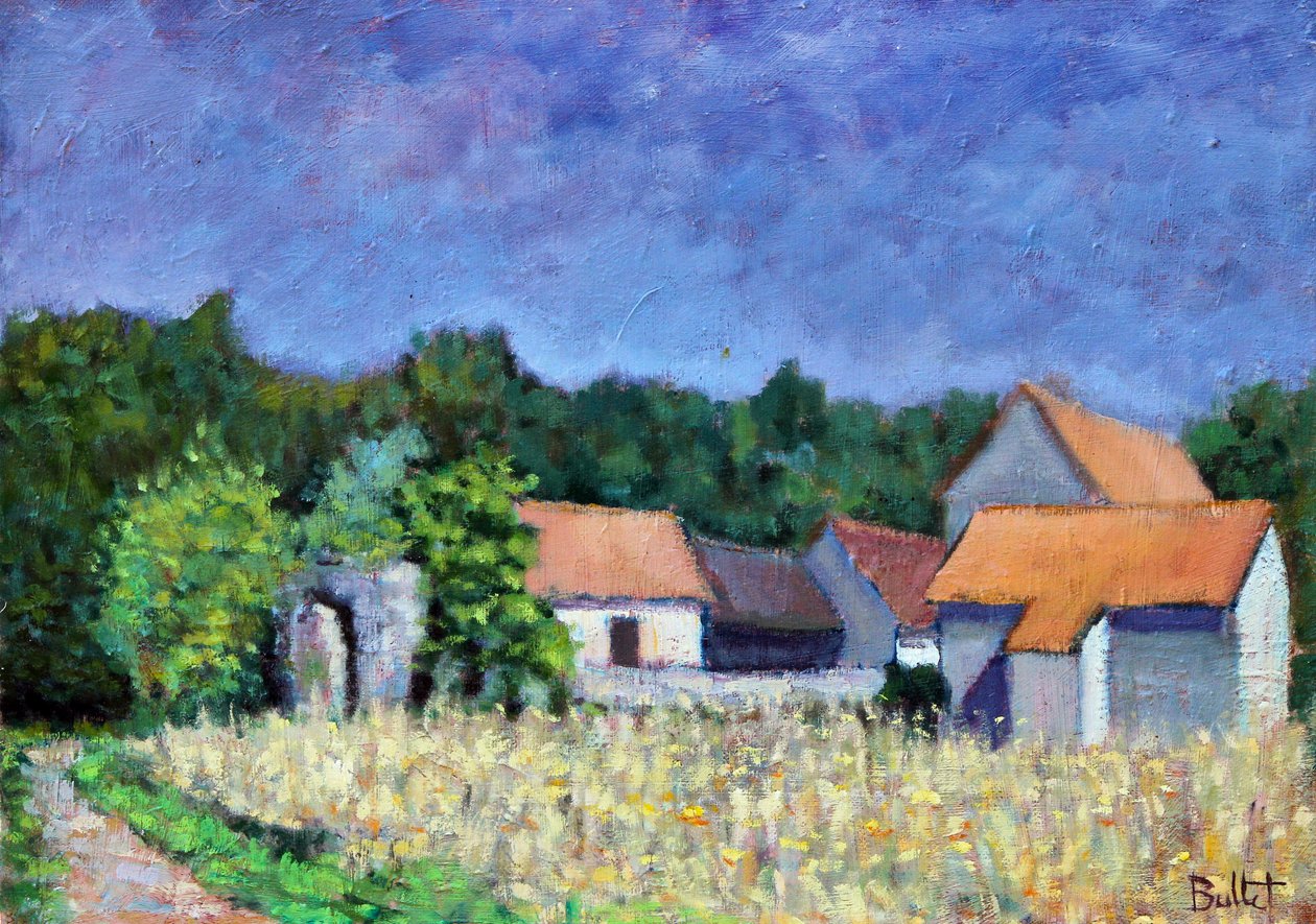 Village sous le Soleil von Michel Bultet