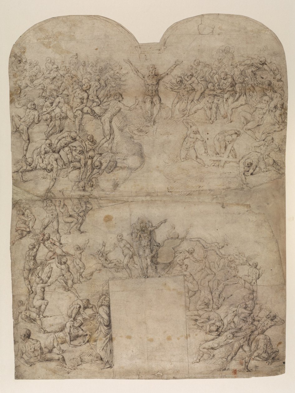 Das Jüngste Gericht nach Michelangelo (?) von Michelangelo (after) Buonarroti