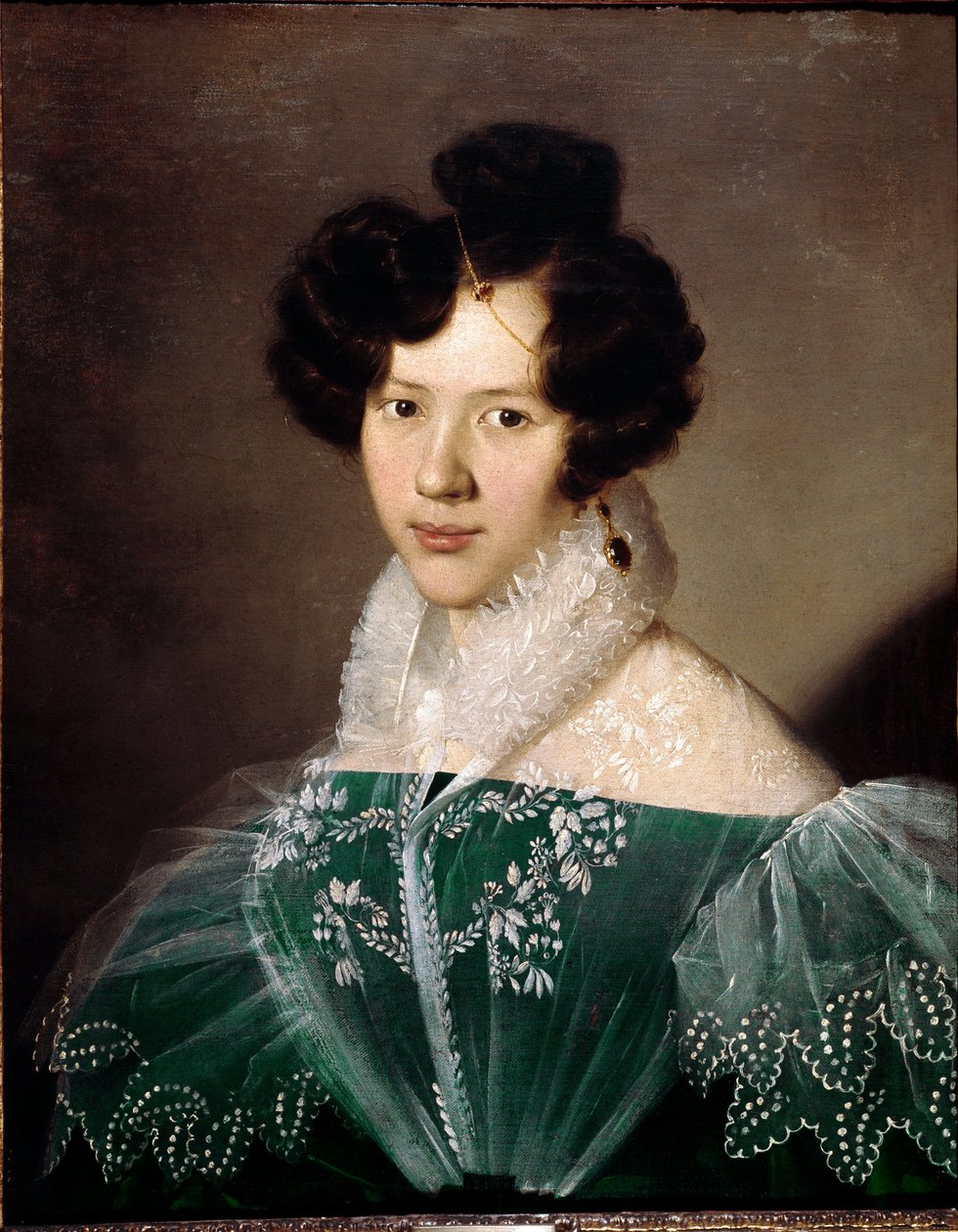 Porträt einer jungen Frau von Michelangelo Grigoletti