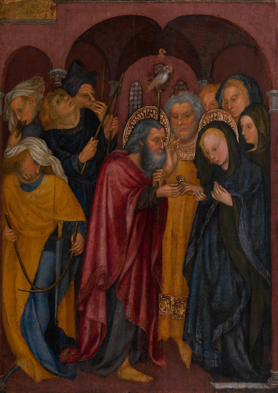 Die Heirat der Jungfrau, ca. 1430 von Michelino da Besozzo