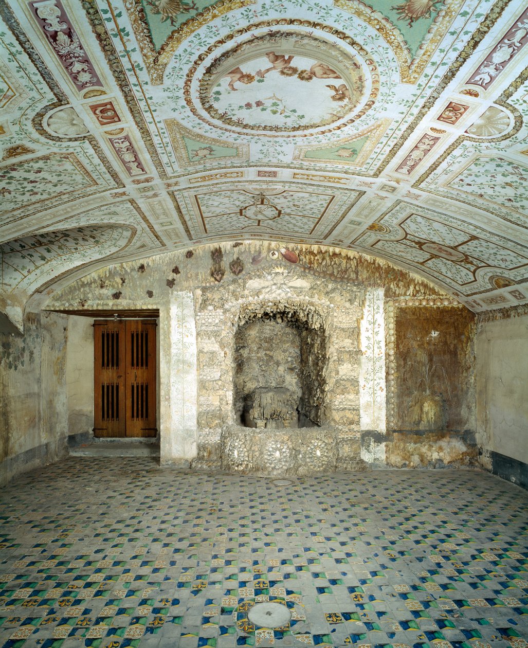 Innenansicht des Kellers, Villa Medicea di Careggi von Michelozzo di Bartolommeo