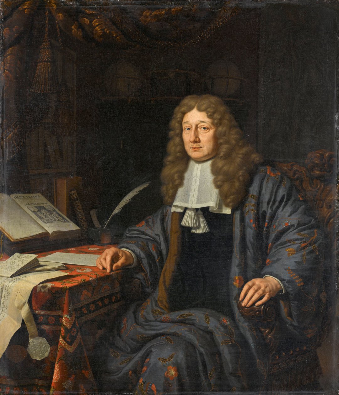 Porträt von Johannes Hudde (1628-1704), Bürgermeister von Amsterdam von Michiel van Musscher