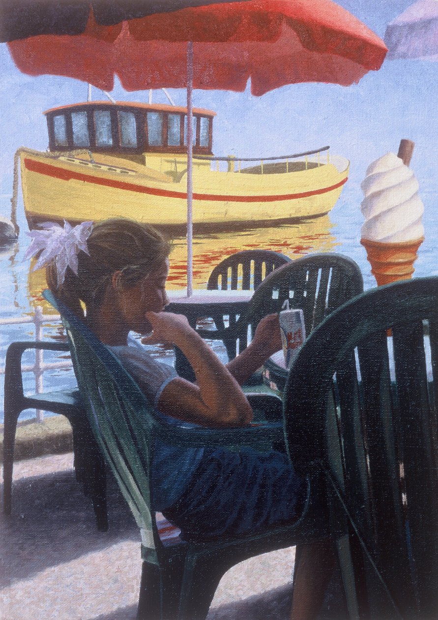 Studie an der Greve de Lecq von Mike Briscoe