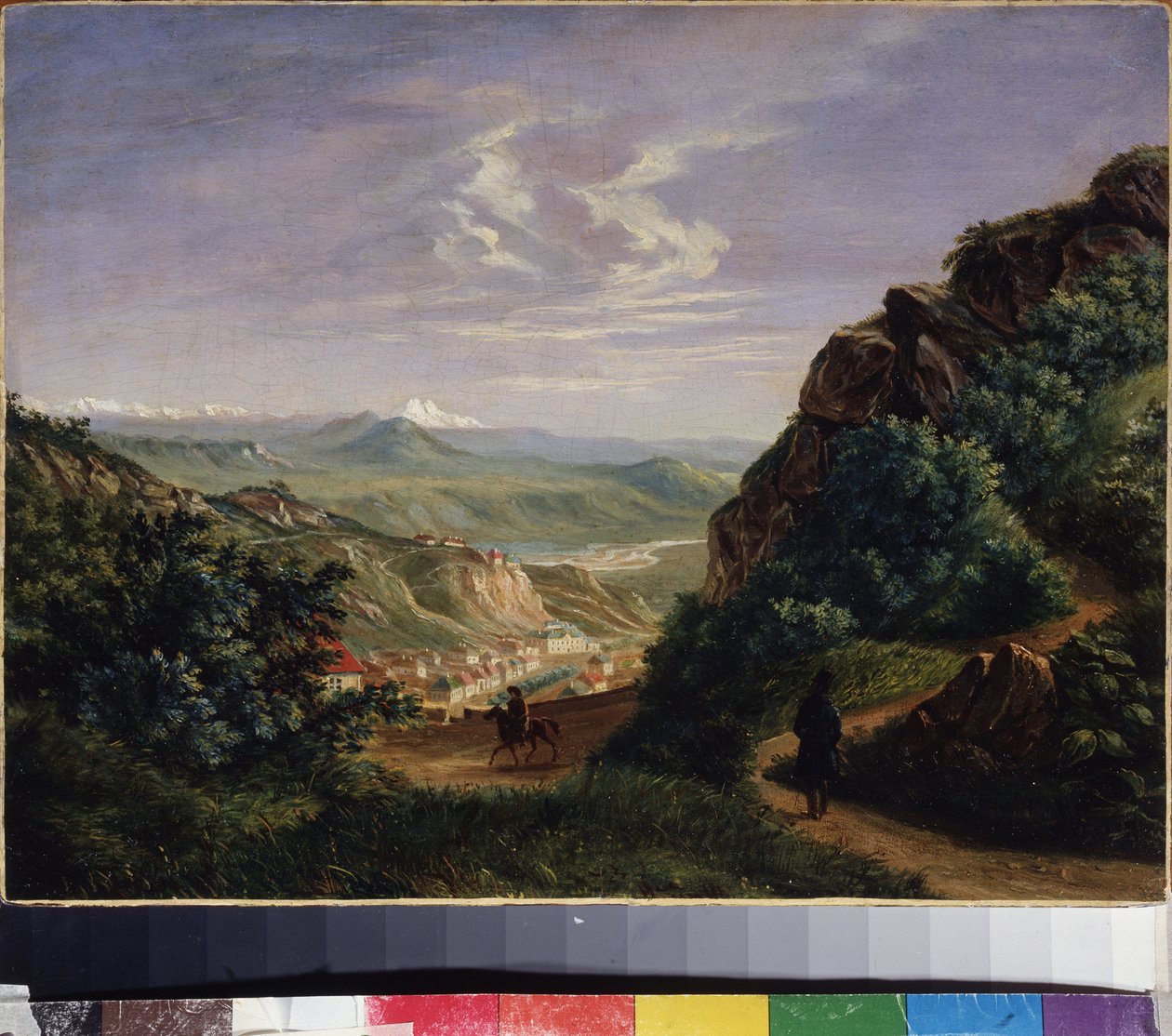 Ansicht von Pjatigorsk von Mikhail Yuryevich Lermontov