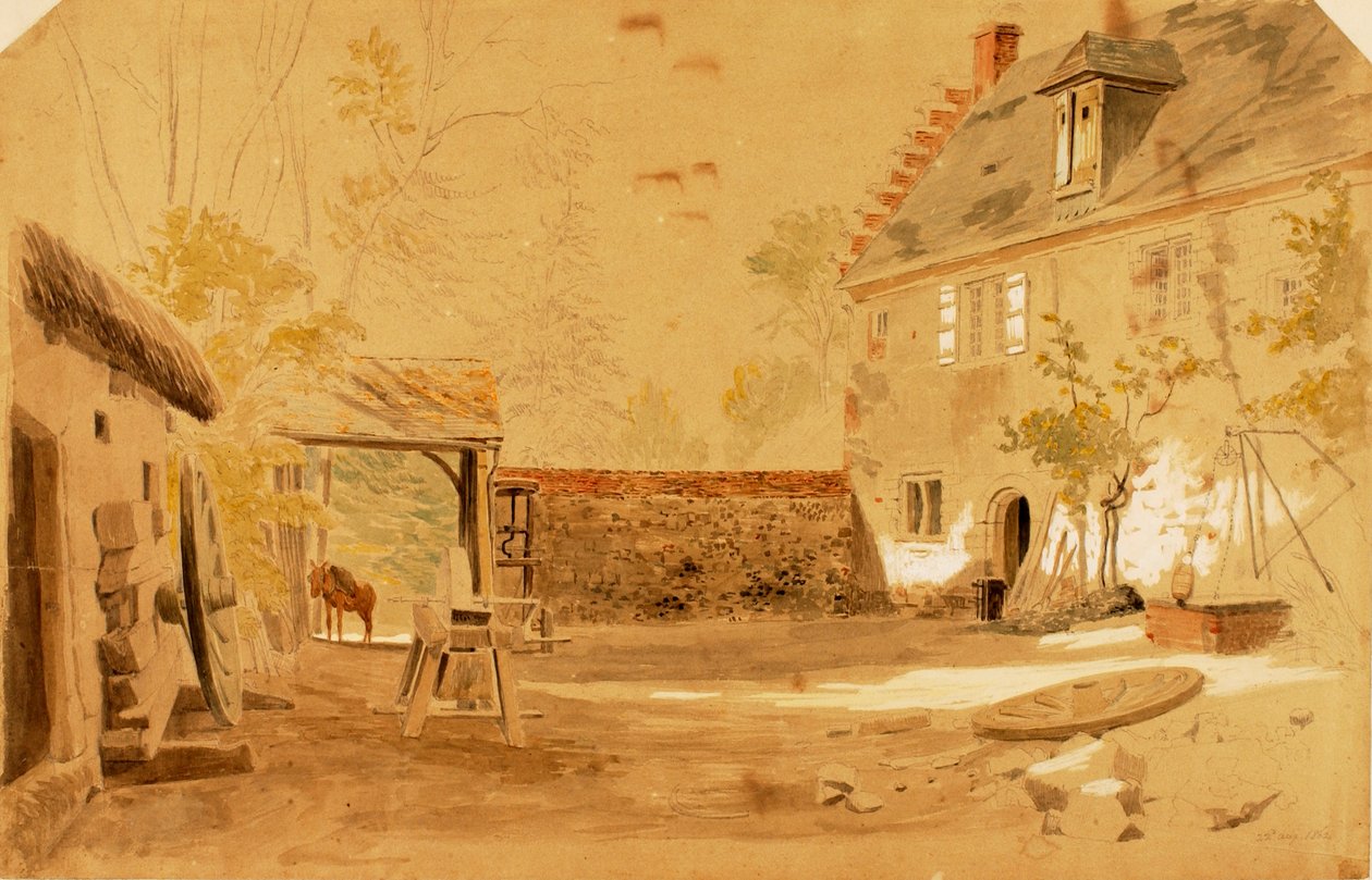 Alte Abtei von St. Valery, Frankreich von Miner Kilbourne Kellogg