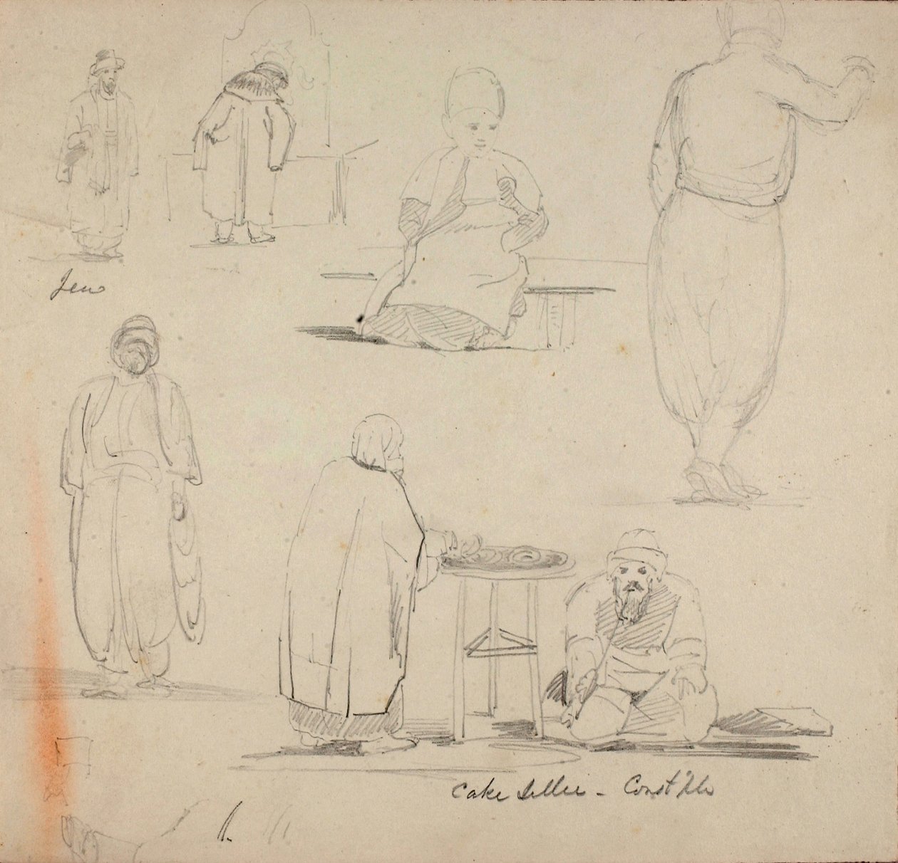 Kuchenverkäufer, Konstantinopel von Miner Kilbourne Kellogg