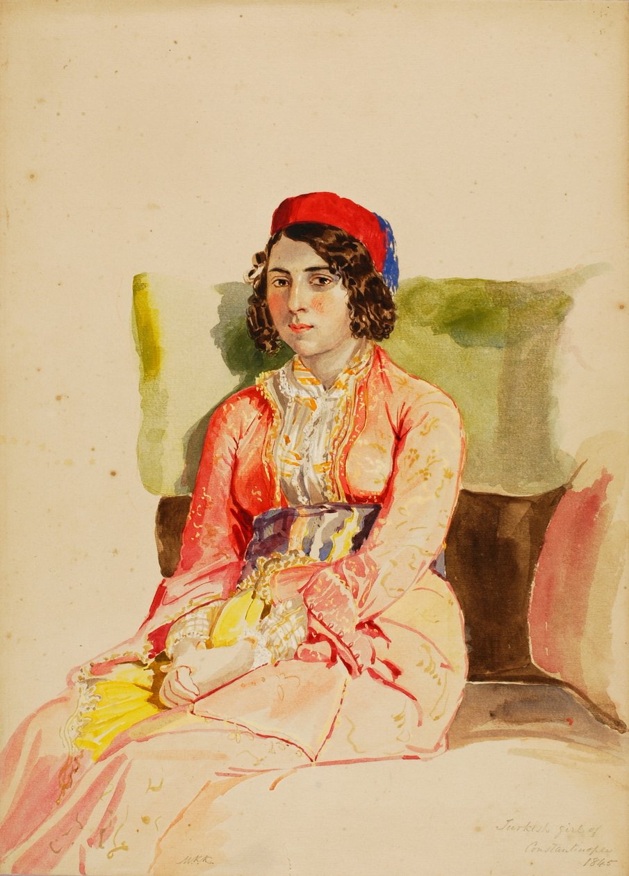 Türkisches Mädchen aus Konstantinopel von Miner Kilbourne Kellogg