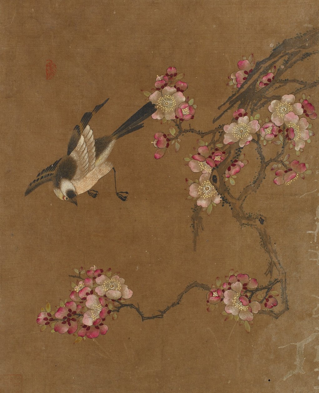 Zehn Bilder von Vögeln und Blumen von Ming Dynasty Chinese School