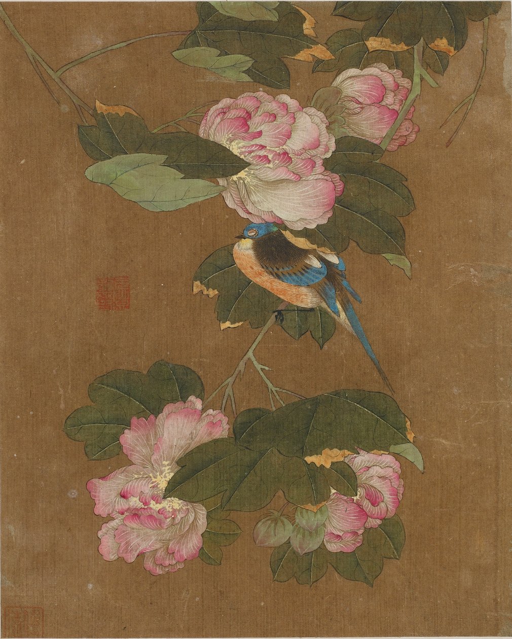 Zehn Bilder von Vögeln und Blumen von Ming Dynasty Chinese School