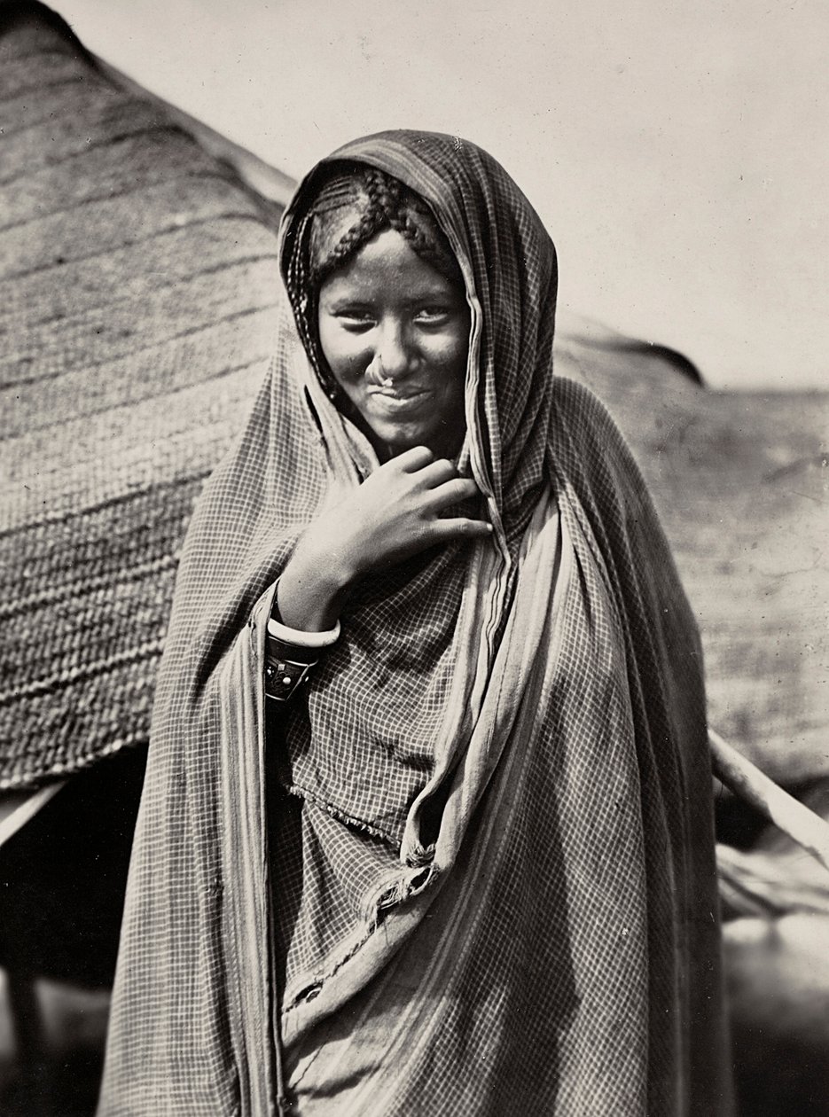 „Ein Imperium aufbauen“ im faschistischen Zeitalter: eine Frau aus dem Habab Stamm, 09/05/1936 von Modestino Baldinetti