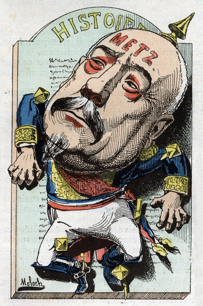 Ganzkörperporträt von François Achille Bazaine von Moloch