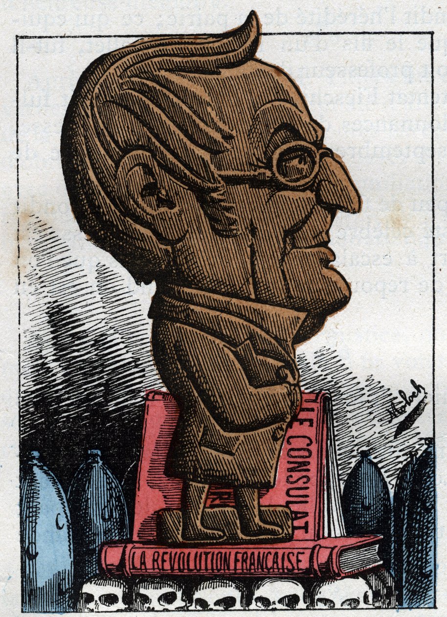 Porträt von Adolphe Thiers (1797-1877), Präsident der Französischen Republik von Moloch