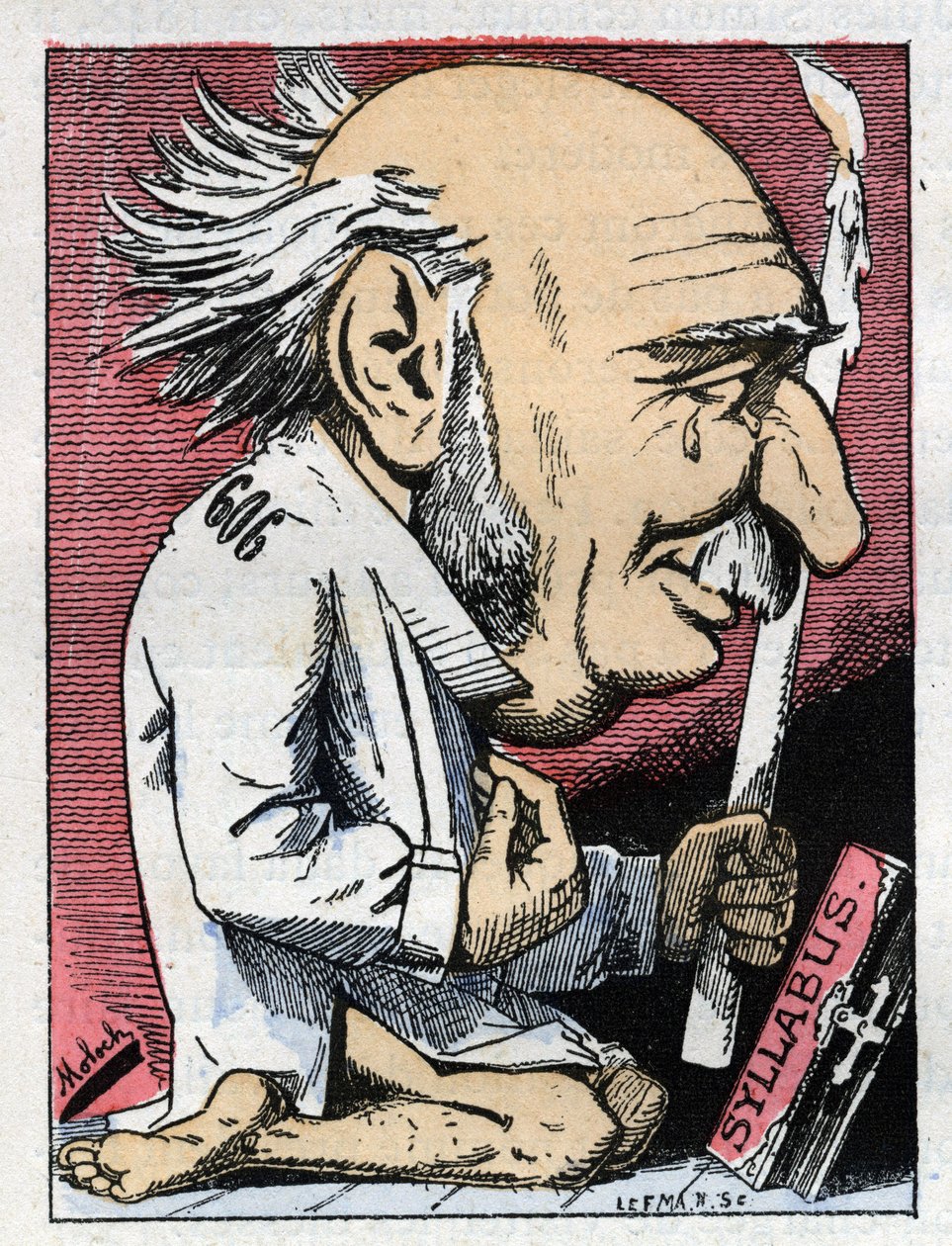 Porträt von Jules Simon (1814-1896), französischer Politiker von Moloch
