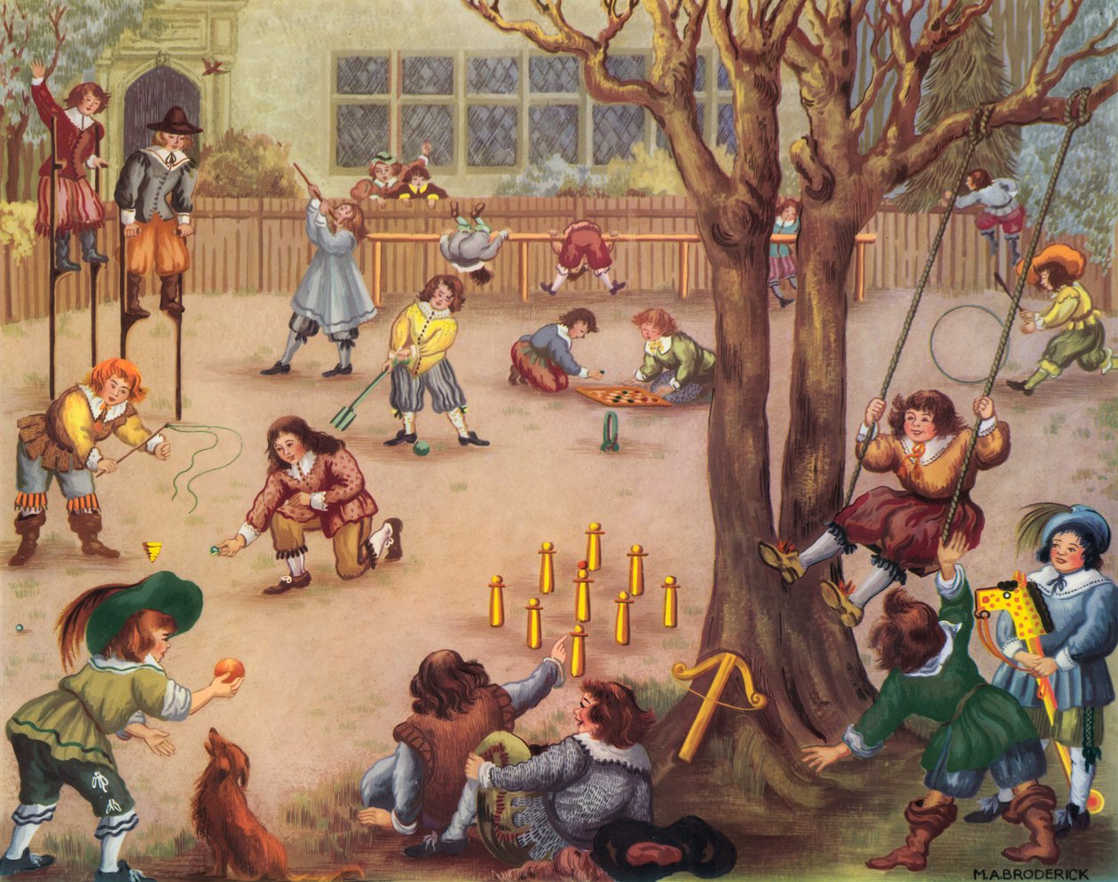 Jungensport im späten 17. Jahrhundert von Muriel Broderick