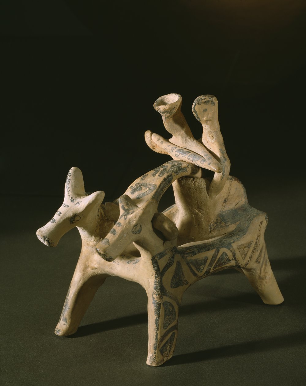 Streitwagen, aus dem Grab von Marcopoulo, Attika, Späte Heraldik-Periode IIIA-IIIB, 1400-1200 v. Chr. von Mycenaean