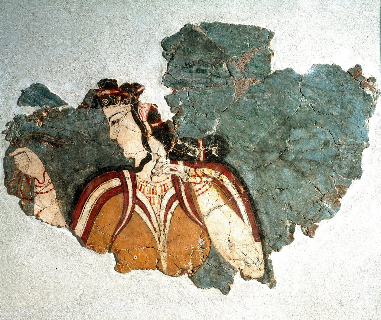 Mykenische Kunst: „Die Dame von Mykene“ von Mycenaean