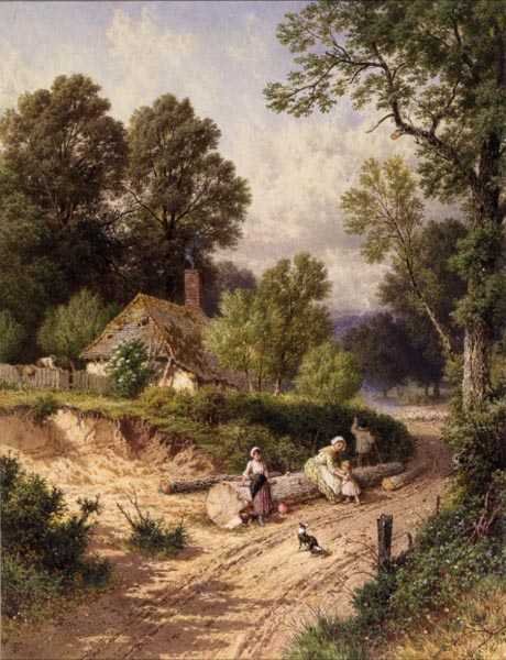 Der grüne Weg von Myles Birket Foster