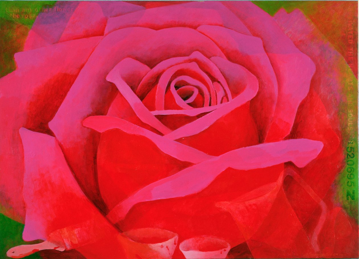 Die Rose, 1995 von Myung-Bo Sim